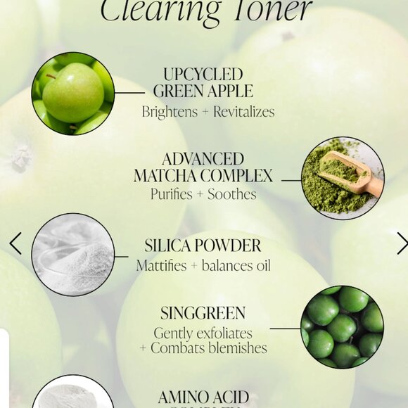 Apple Matcha Tea Clearing Toner-Byroe - Picture 3 of 10
